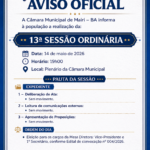 Pauta Sessão Ordinária 14/05/2026
