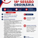 Pauta Sessão Ordinária 13/08/2026